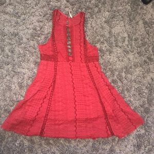 red free people dress!